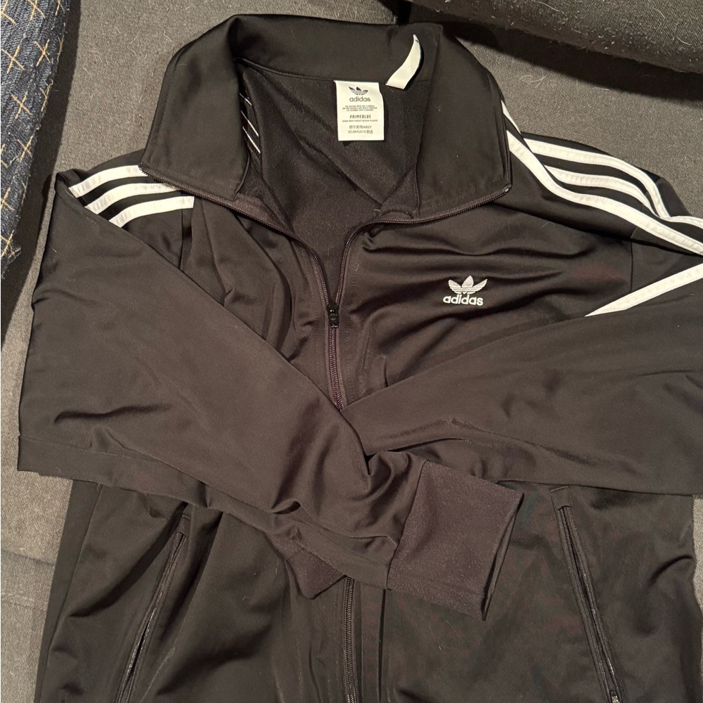 Adidas Track Jacket Mens Zip Up XL